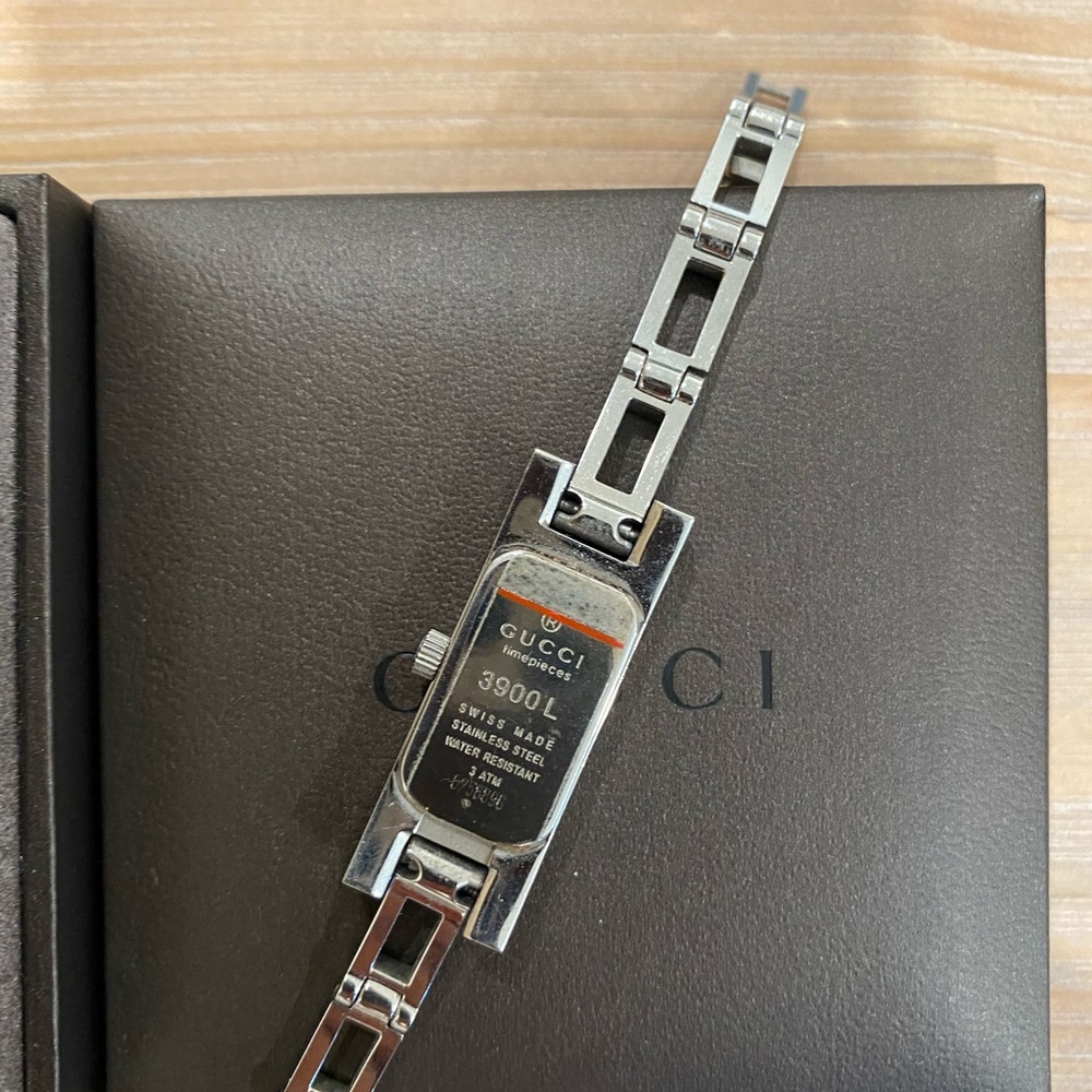 Authentic Gucci women watch, stainless steel 3900L - Picture 8 of 15